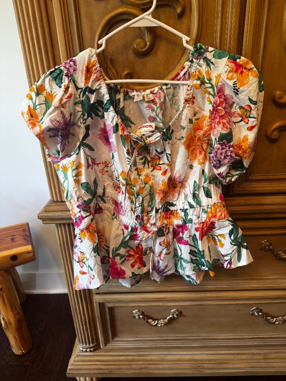 Joie Tropical Ladies Large Summer Shirt